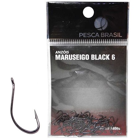 Anzol Pesca Brasil Maruseigo Black 6 094000-un