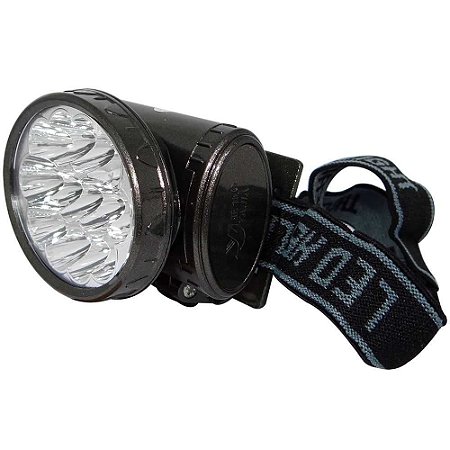 Lanterna De Cabeça 13 Led Recarregável Yj-1898 Pesca Bike