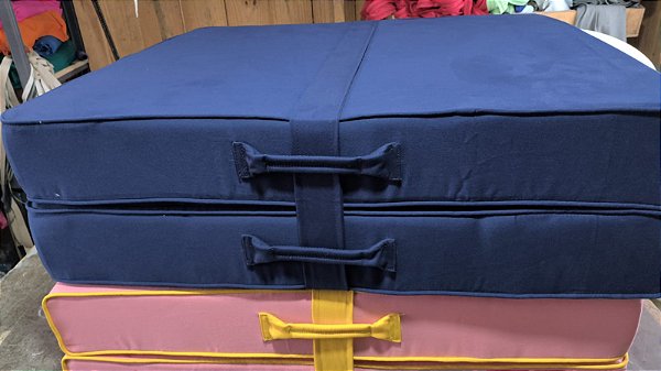 Colchonete Bicama Dobrável 1,90m x 80cm x 10cm Verde