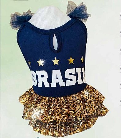 Vestido Brasil - Marinho