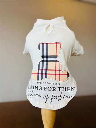 T-shirt Pet Bulbery - Creme