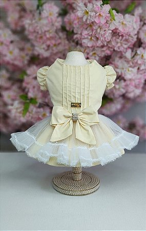 Vestido Candy Amarelo (dudog)