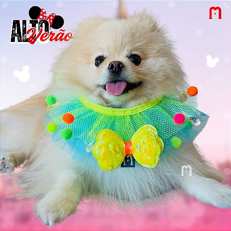 Gola Luxo Palhacinho - Turquesa