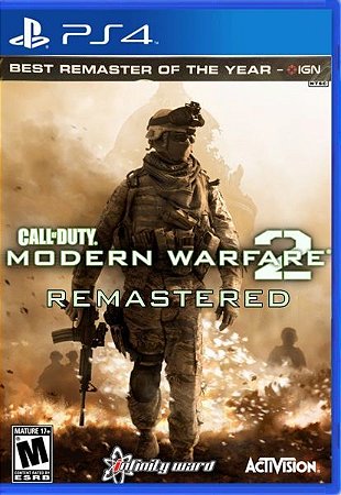 how to modern warfare remastered on ps4