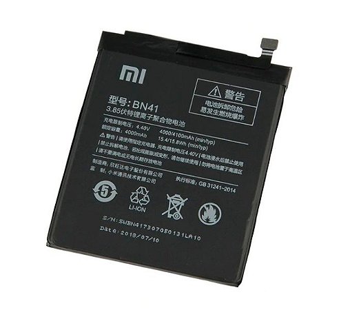 Bateria Xiaomi Redmi NOTE 4 ( BN41 ) - Smarts Parts