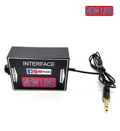 Interface de Áudio New Live