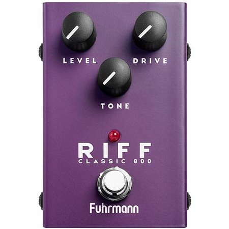 Pedal Drive Distorção Fuhrmann Riff Classic 800 CL20