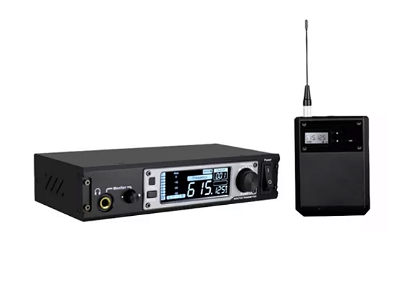 Sistema de Monitor Sem Fio Dylan Receptor Uhf 100 Canais Dsm-601