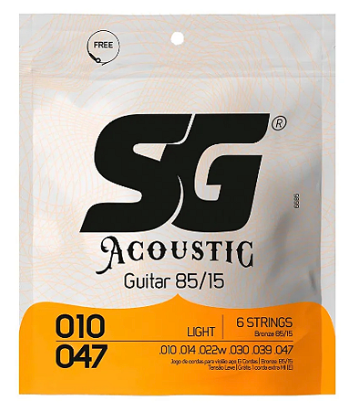 Encordoamentos SG Violão Aço