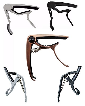 Capotraste Braçadeira Devox Smart Violão Guitarra Ukulele