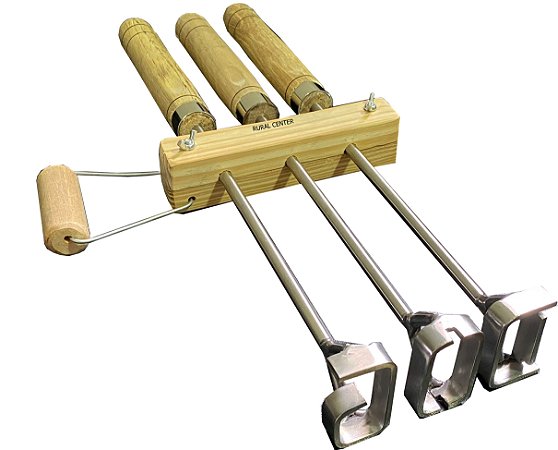 Letra e Numero Avulso Marcador de Gado Bovino INOX ABCZ/NORMAL  6CM