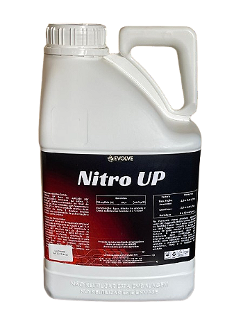 NITROGÊNIO NITRO UP FERTILIZANTE PLANTAÇÃO UREIA 5 Litros