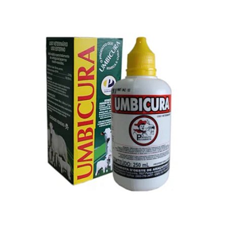 Umbicura 250ml – Cicatrização Eficiente e Proteção do Umbigo em Bezerros