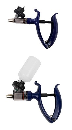 VACINADOR AUTOMÁTICO BAXMATIK COM CONECTOR PORTA-FRASCOS 5 ML