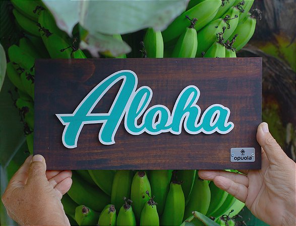 Placa Aloha