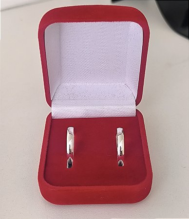 Aliança Lisa Prata 925 Unissex