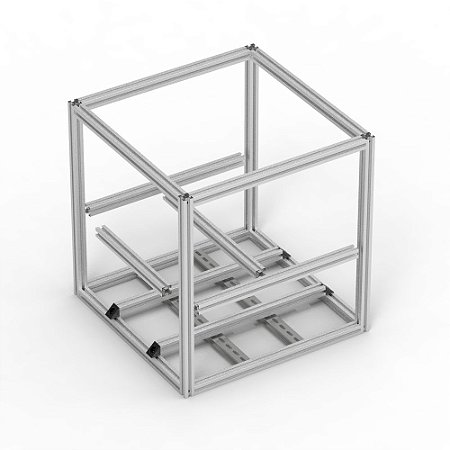 Kit Frame em Perfil Estrutural em Alumínio Cinza P/ Impressora 3D Voron 2.4