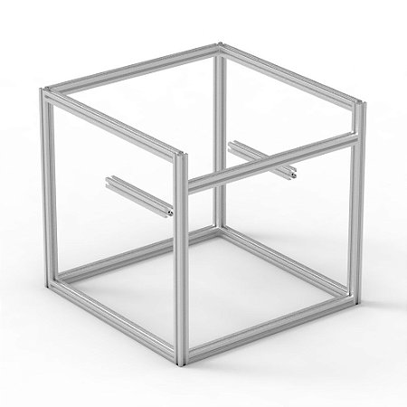 Kit Estrutural em Alumínio Cinza P/ Impressora 3D Voron Legacy