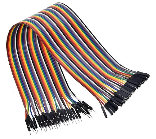 Cabo Wire Jumper Fêmea x Macho 30cm - 40 fios