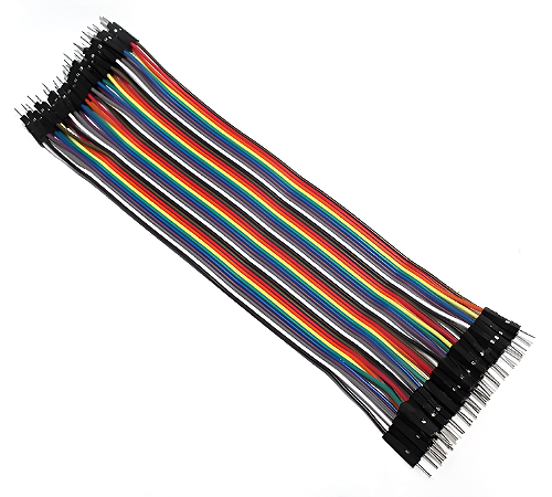Cabo Wire Jumper Macho x Macho 30cm - 40 fios