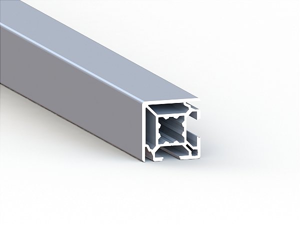Perfil Estrutural em Alumínio 30x30 Básico de Canto / Perfis Cortados