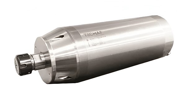 Motor Spindle 7,5CV 24.000RPM ER25 – Refrigeração Líquida
