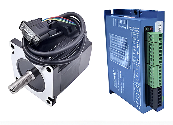 Motor de Passo com Encoder 3.0Nm NEMA 24 + Driver HSS60 | Easy Servo