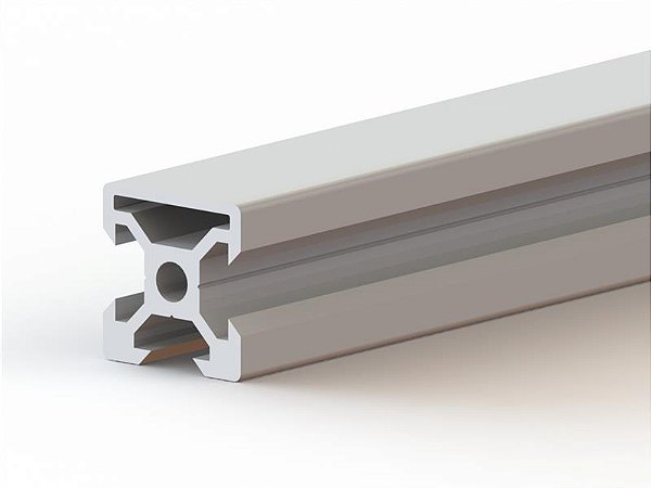 PERFIL 20X20 V-SLOT DE FACE - CANAL 6 - ANODIZADO FOSCO