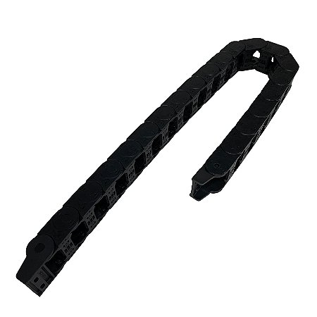 ESTEIRA PORTA CABOS 25X38MM INTERNO NYLON - ABERTA - 1 METRO