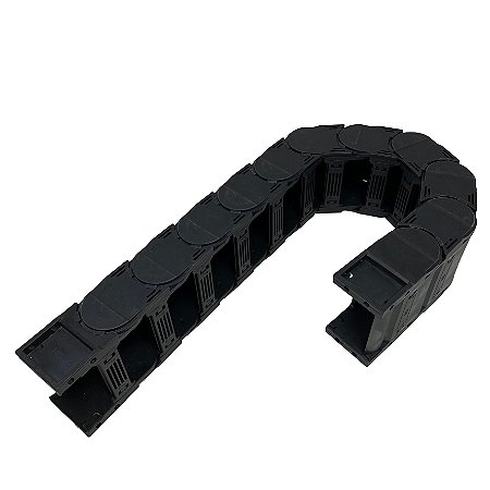 ESTEIRA PORTA CABOS 55X100MM INTERNO NYLON - SEMI FECHADA - 1 METRO