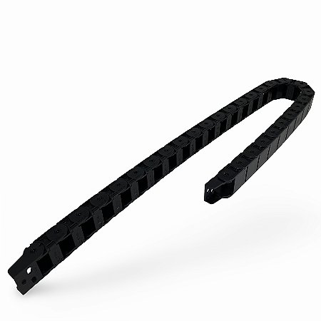 ESTEIRA PORTA CABOS 18X25MM INTERNO NYLON - ABERTA - 1 METRO