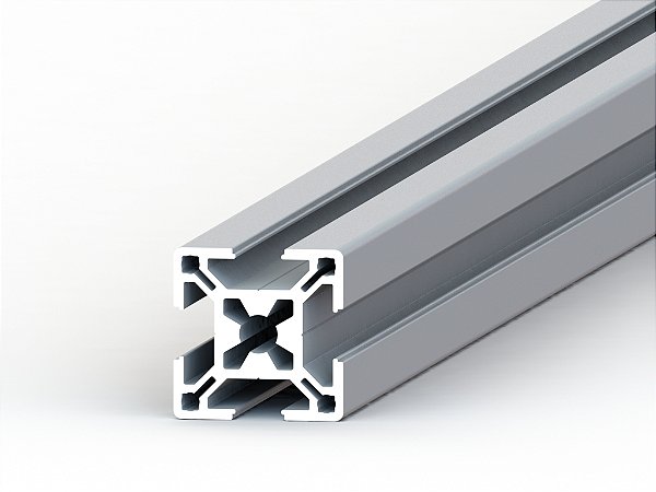 Perfil Estrutural em Alumínio 30x30 Centro M8 - Canal 8