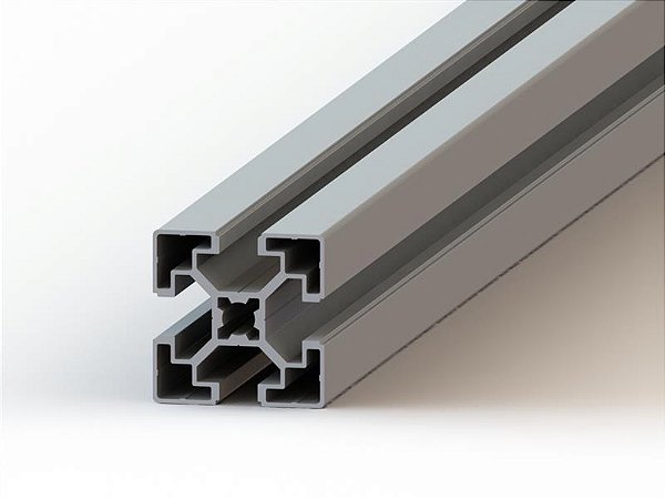 Perfil Estrutural em Alumínio 45x45 Parafuso Canal 10 - Forseti