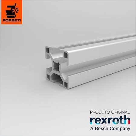 Perfil Estrutural em Alumínio 30x30 Rexroth - Canal 8