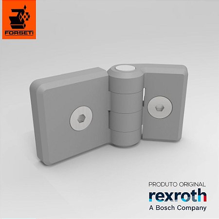 Dobradiça Plástica Com Fixadores - Par - 30x45 - Rexroth