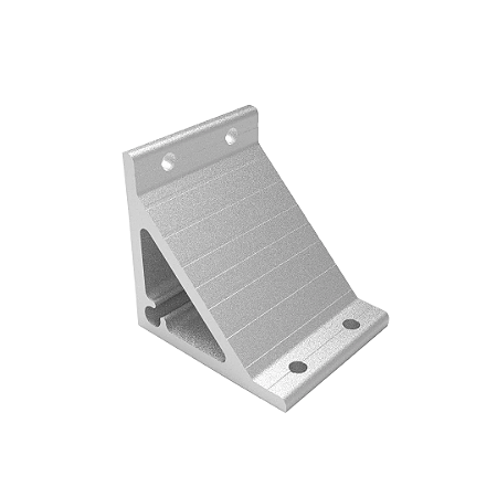 Cantoneira em Alumínio 100x100mm - Base Dupla p/ Perfil Base 80 e 90