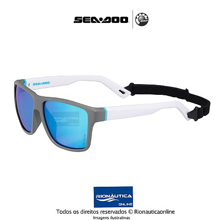 Oculos Flutuante Polarizado Sea Doo Sand UV Sun glass Oculos de Sol Original Sea doo azul 4487460080