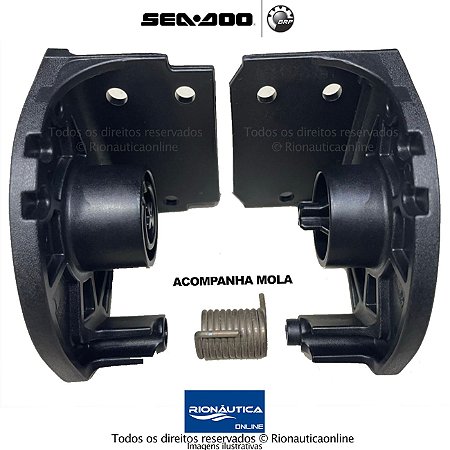 Suporte da Base Escada De Reembarque Original Sea Doo 292001509 292001510 + Mola