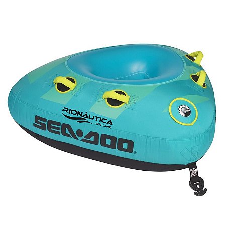 Boia Sea Doo Triangular Rebocavel e Inflavel Sea Doo 1 Pessoa Person On-Top Tube Original - B106670000