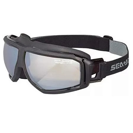 Oculos de Pilotagem Cinza Sea Doo Riding - Ajustável Anti-Embaçante Proteção UV