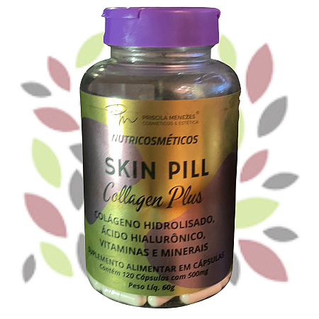 Skin Pill Collagen Plus 120 Caps Cápsulas de Colágeno