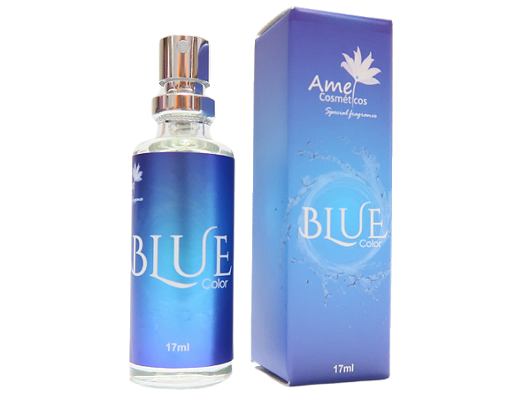 Perfume Amei Cosméticos Blue Color - Inspirado no Bleu Chanel (M)