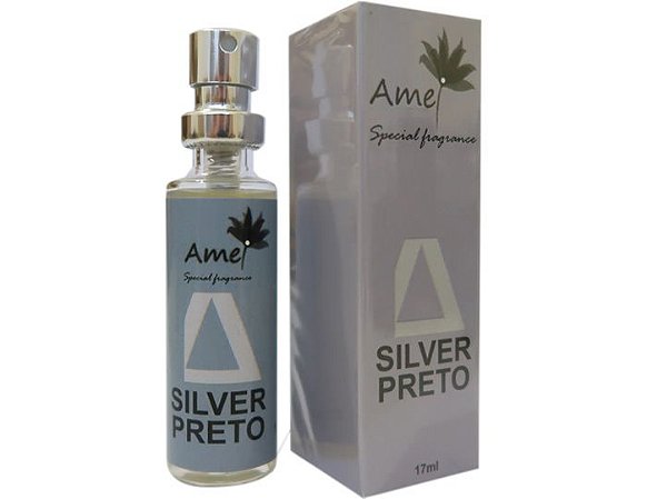Perfume Amei Cosméticos Silver Preto - Inspirado no Silver Black (M)