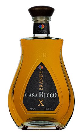 Conhaque/Brandy Casa Bucco X anos 700 ml