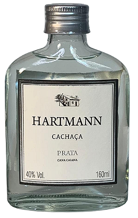 Cachaça Hartmann Prata 160 ml