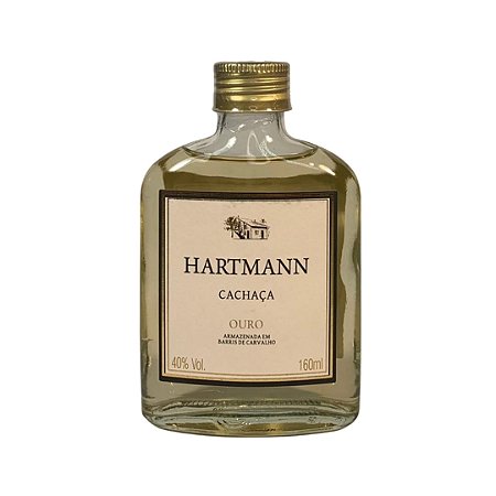 Cachaça Hartmann Carvalho 160 ml