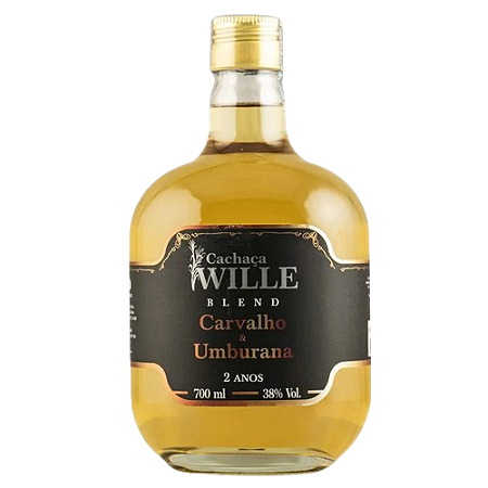 Cachaça Wille 2 Madeiras 700 ml