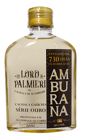 Cachaça Lord Palmieri Amburana 160 ml