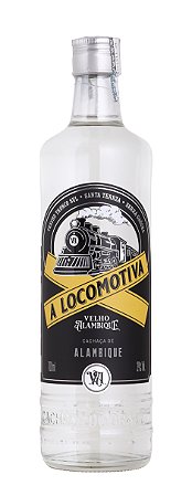 Cachaça Velho Alambique Locomotiva Prata 700 ml