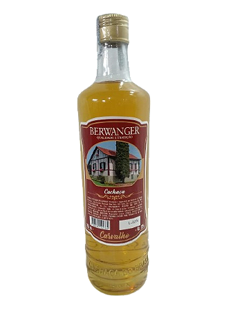 Cachaça Berwanger Carvalho 700 ml